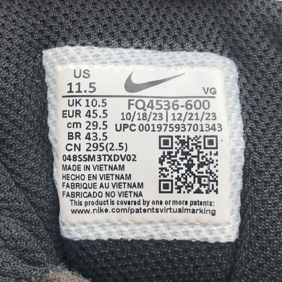 Nike Men's Alpha Menace 4 Shark SE Football Cleats Size 11.5 Red Black NWOB - Picture 11 of 11